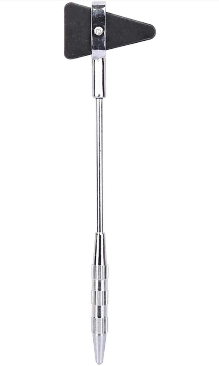 SM Surgicals Percussion Chrome Plated Handle Knee Hammer Taylor Model - Image 1