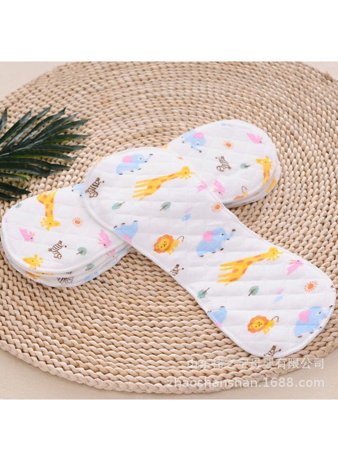 حفاضات قطنية لحديثي الولادة مقاومة للماء ومسامية للأطفال، قابلة للغسل ومضادة للتسرب - Image 1