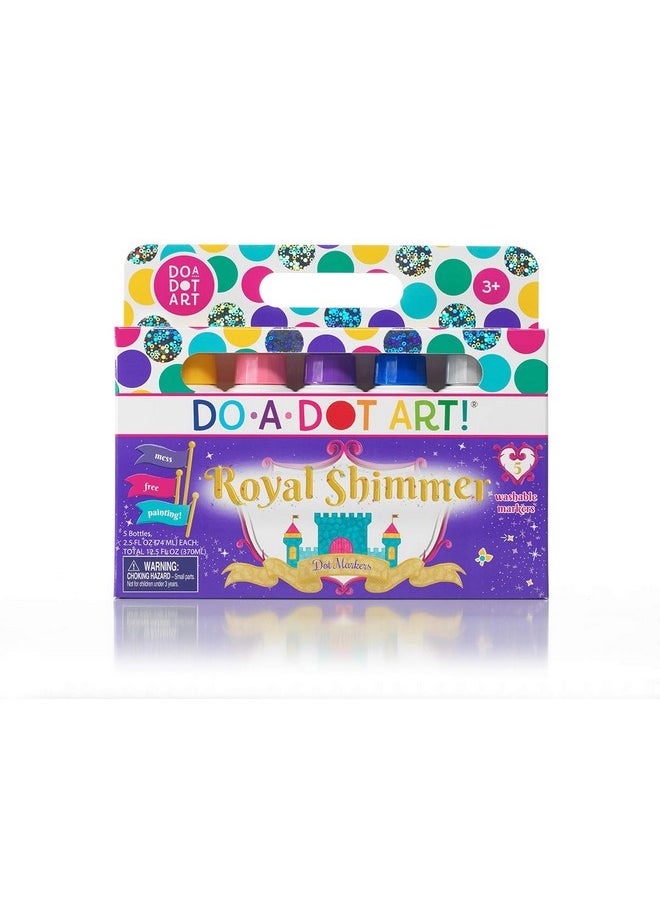 Do.A.Dot Art! Do A Dot Art! Markers 5-Pack Shimmer Washable Paint Markers, The Original Dot  - Image 1