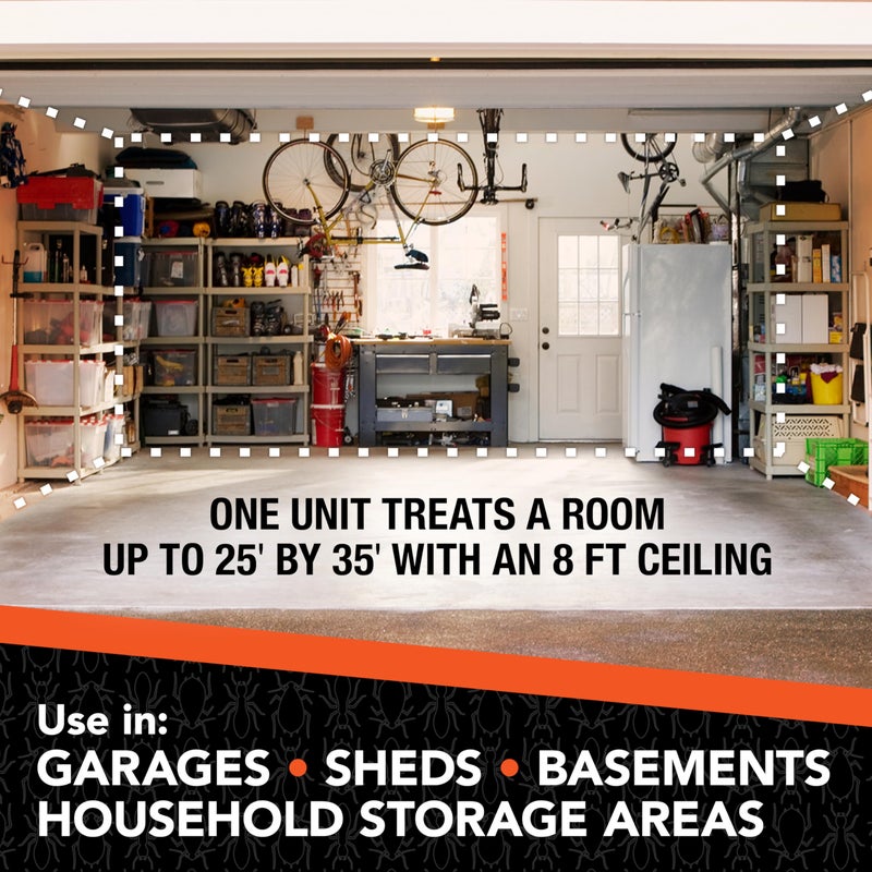 Raid Max Fogger, Insect Killer for Mosquito, Ant, Roach, Spider, Flea, for Indoor Use, 2.1 oz, 3 Count (Pack of 1) - Image 4