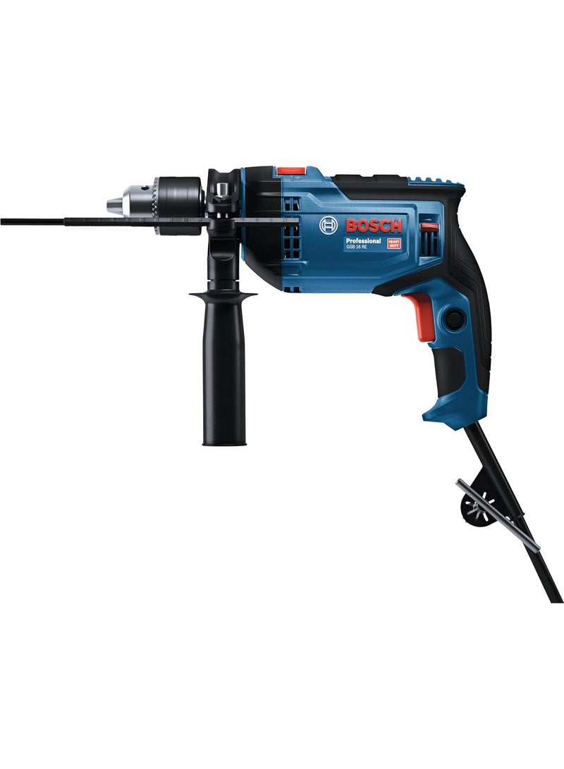 Bosch GSB 16 RE 13mm Chuck Drill – 750W – Standard & Hammer – 0-2600 RPM – With Carry Case - Image 2