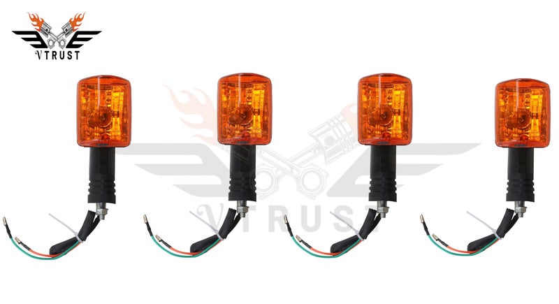 VTRUST Blinker Indicator Assly. Compatible for Hero Splendor Plus (Pack of 4) - Image 2