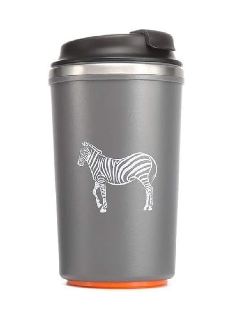 QSHOP QSHOP® 350ml Vacuum Insulated Stainless Steel Thermal Mug, Leakproof BPA Free Sports Water Cup for Coffee, Tea, Travel to Keep Drinks Hot or Cold  - Image 1