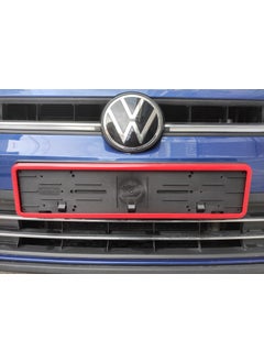 Replax Tactical Red Auto License Plate Holder 1 Piece  - Image 1