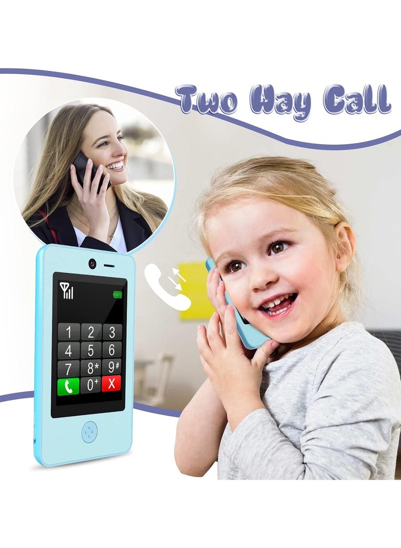 AROAQ Kids Smartphone with Music Game 3.8 Inch Large Touchscreen Mini Pad Toy with MP3 Dual Cameras 16 Game Calculator Pedometer Flashlight Small Phone Present for 4-12 Girls Boys Gifts - Image 4