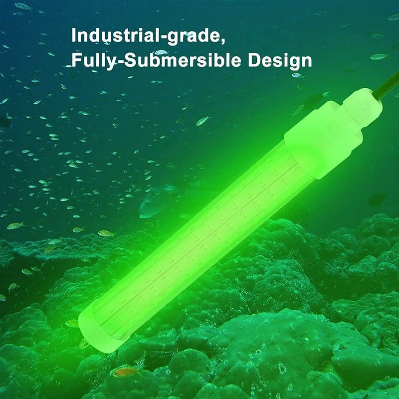 Linkstyle Underwater Submersible Fishing Light with 6M Cord, LED Fishing Finder Attractant Lamp Lure Bait for Ice Fishing Boat - Image 3