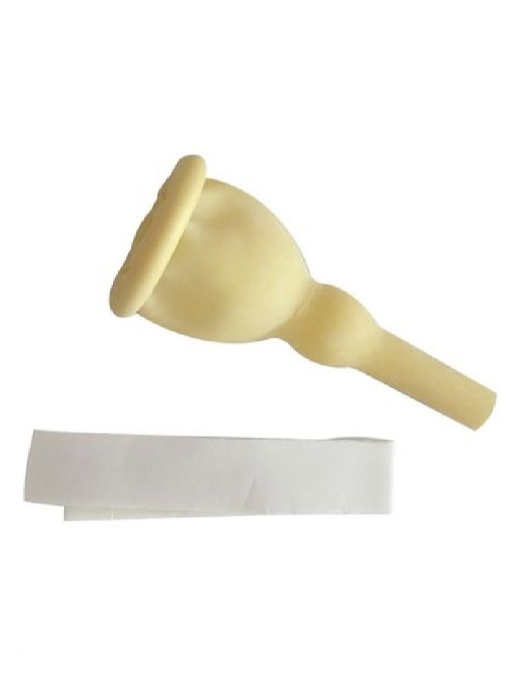 Urinal Bag Male External Catheter With Fixer Rubber (30 mm)