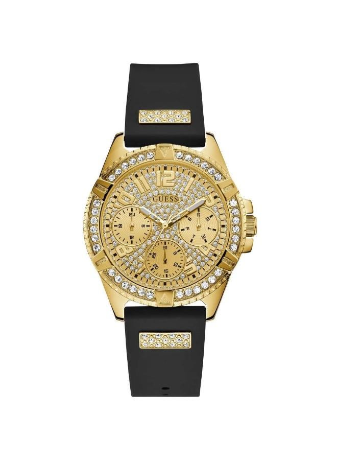 GUESS Women's Silicone Chronograph Watch W1160L1 - Image 1
