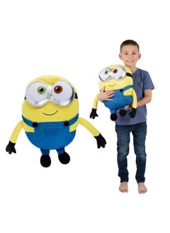 Franco Franco Minions: The Rise of Gru, Bedding Super Soft Plush Bob Cuddle Pillow Buddy, (Official Minions Product)  - Image 1
