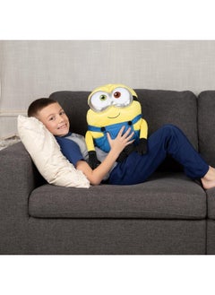 Franco Franco Minions: The Rise of Gru, Bedding Super Soft Plush Bob Cuddle Pillow Buddy, (Official Minions Product)  - Image 4