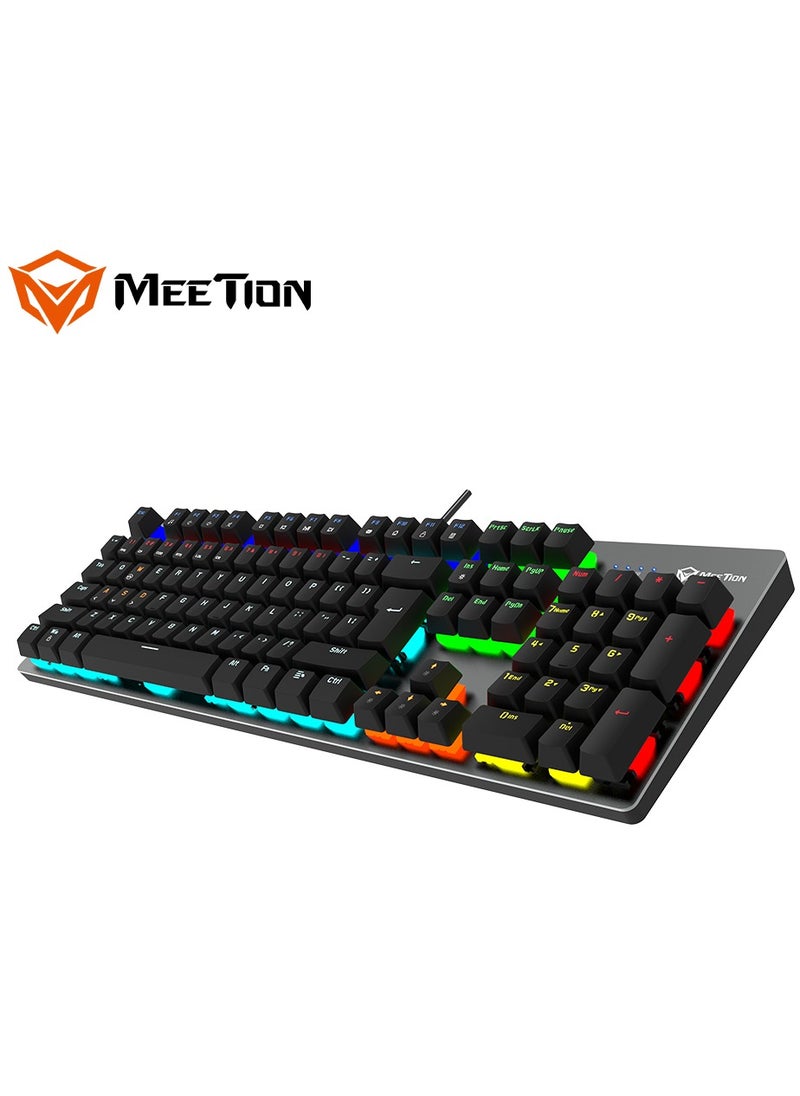 Meetion MK007 PRO Hot swap Mechanical Keyboard Pluggable Switch Full keys Anti-ghosting Colorful LED Backlight customizable autonomously Keyboard (Black) - pzsku/Z7F3E953F8C01E5BE3B57Z/45/_/1702912803/45081e67-b4bb-40cf-bbce-04812eb65613