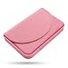 xiviers Business Card HolderPU Leather Business Card Case Color Printing Pattern Card Holder WalletPockets Magnetic Credit Card Holders for Men and WomenPink - Image 2