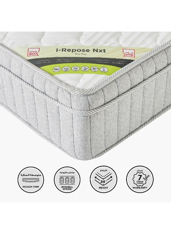 Home Box i-Repose Nxt Box Top Queen Bonnell Spring Mattress 200 x 24 x 150 cm  - Image 2