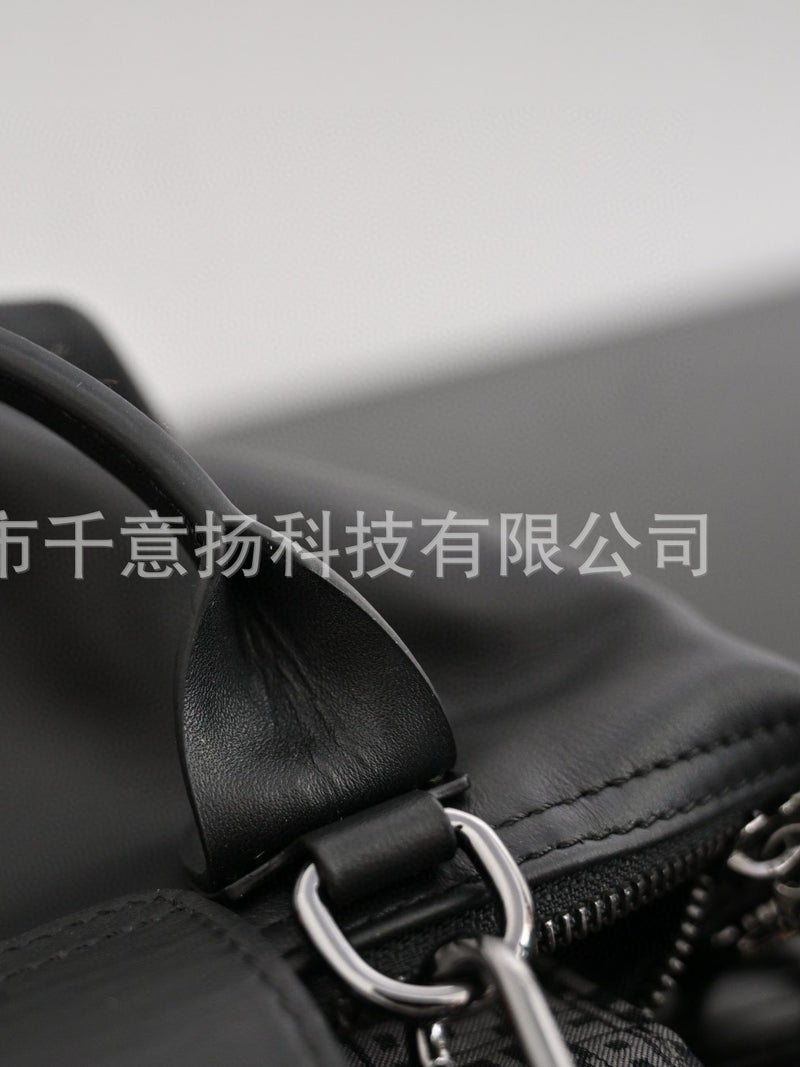 High Quality Dragon Bag Mini Cattle Skin Dumpling Bag Commuter All-Match Portable Shoulder Bag Adjustable Shoulder Strap Crossbody Bag For Women - Image 5