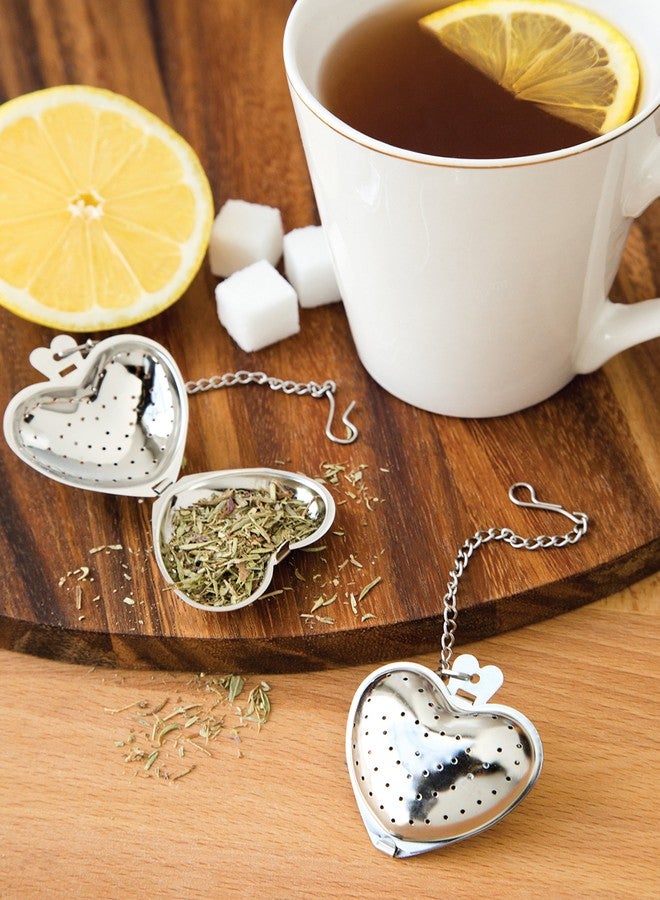 Fox Run Heart Tea Infuser, 0.25 x 1.75 x 6.25 inches, Metallic - Image 4