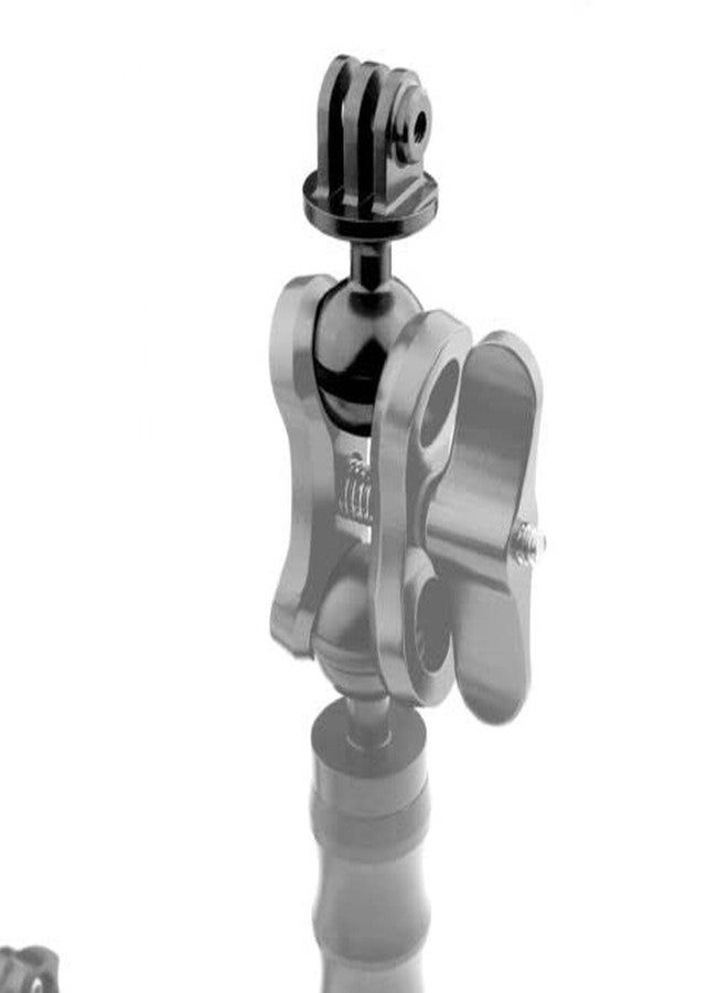 Action Pro CNC 360 Degree Rotation Ball Head Mount Tripod 2.5CM for Gopro-7/8/9/10/11 and Other Action Cameras - Image 5