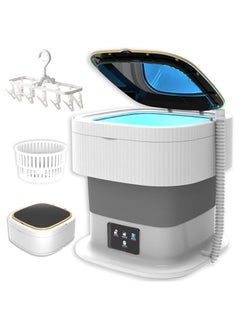 Foldable Portable Washing Machine with Bucket & Folding Hanger, Compact Washer & Dryer for Baby Clothes, Underwear, Smart Laundry Solution for Travel & Home Use - pzsku/Z7F3EDB24880DEC5E9103Z/45/_/1735058658/b356b940-c8c5-4373-ab51-835c939299e7