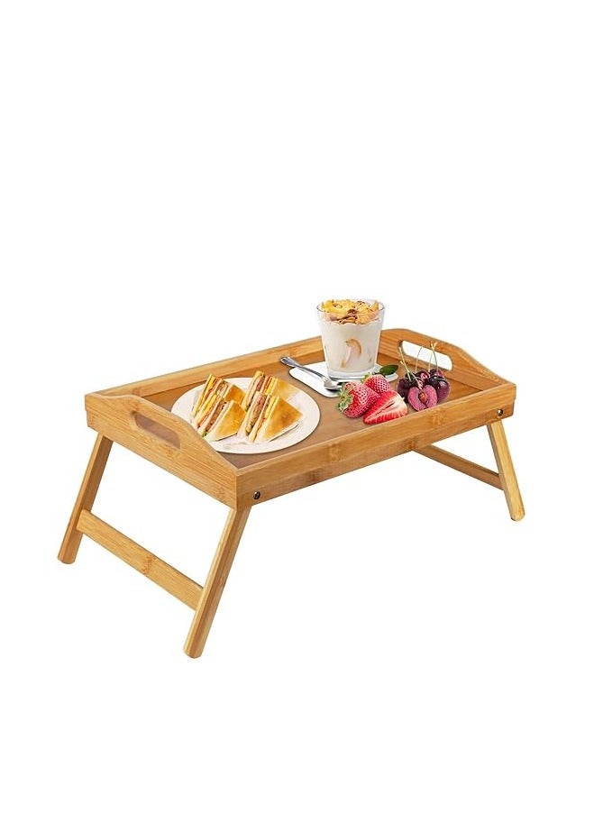 طاولة طعام في الهواء الطلق التخييم الغذاء صينية سرير كسول - Image 1