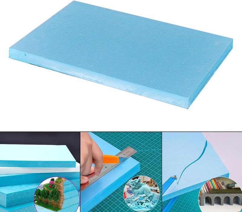 Craft Foam Block, DIY Landscape Scenery Building Foam Slab Board for Crafting, 30x10x5cm - Image 2