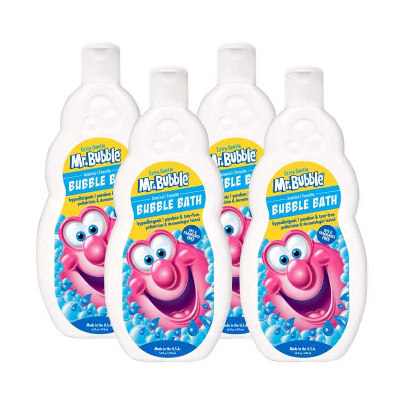 Mr. Bubble Bath Extra Gentle (Pack of 4) - Image 1