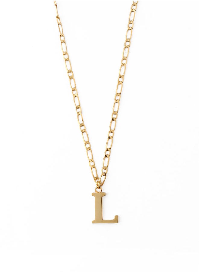 ORELIA LONDON قلادة سلسلة فيغارو الأحرف الأولية ل  - Image 1