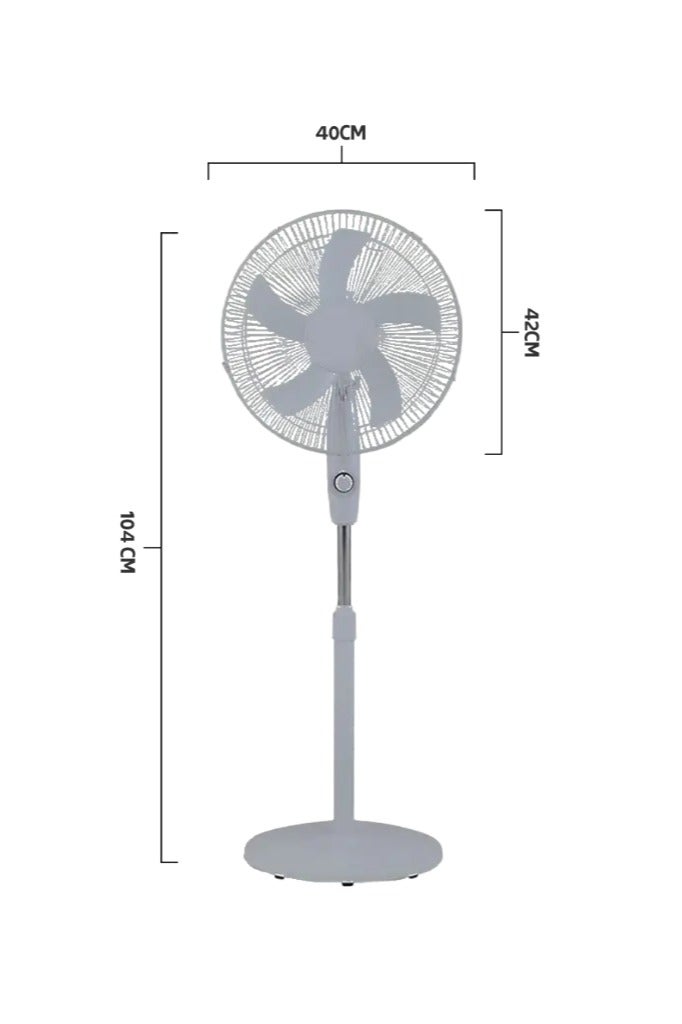 Solar Powered Tower Fan – For Indoor and Outdoor Use  - Image 2