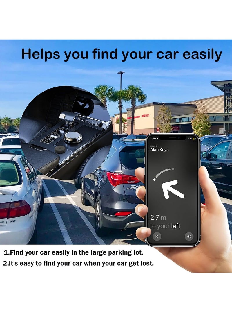 KASTWAVE 2 Pack IPX8 Waterproof Airtag Holder,Airtag Case with 3M Adhesive Sticker,Apple Airtag Tracker Hidden Shockproof Protective Case for Luggage,Cars,Bike Accessories,Drones,Notebook Computers,Skis - Image 5