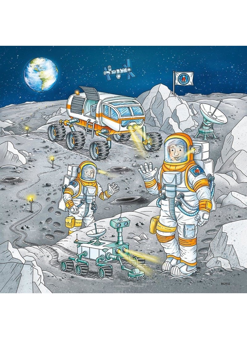 Ravensburger - 3X49 Piece Puzzle Tom in Space 050888 - Image 1