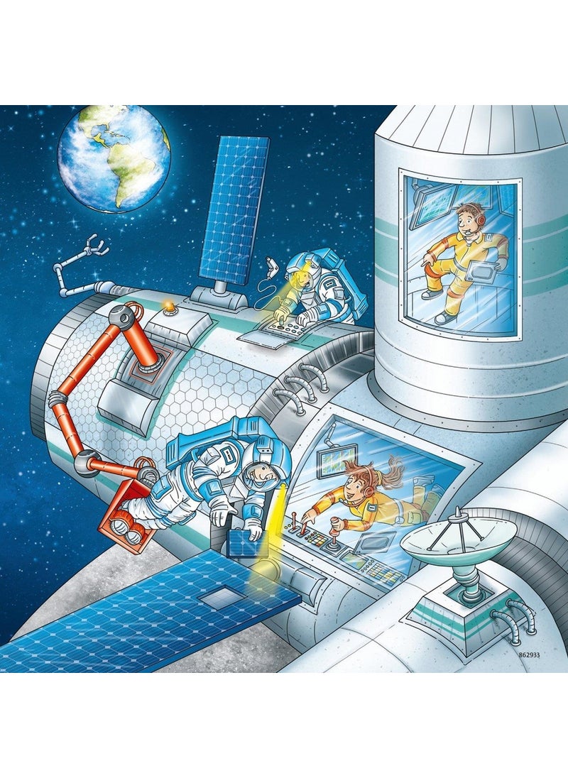 Ravensburger - 3X49 Piece Puzzle Tom in Space 050888 - Image 1