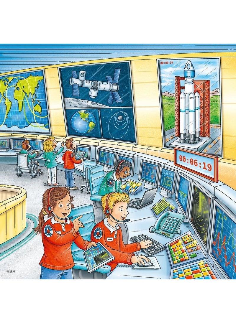 Ravensburger - 3X49 Piece Puzzle Tom in Space 050888 - Image 1