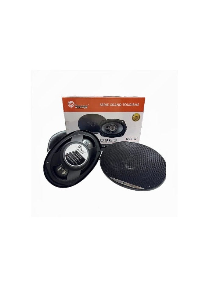 Generic - 800 Watts Max Power 6 x 9" 3-Way G-Series Coaxial Full Range Car Audio Stereo Speakers - Image 1