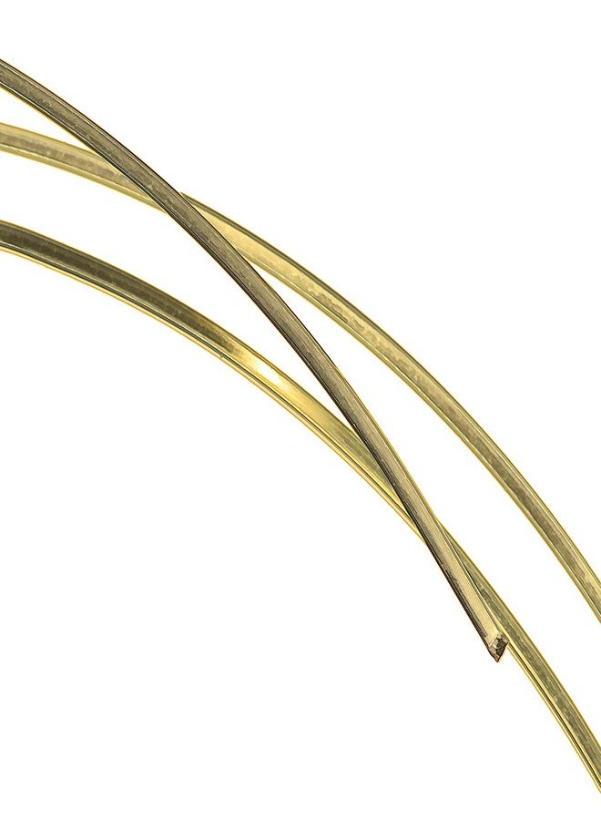 uGems Square 14K Gold Filled Wire 21 Gauge .028" 0.7mm Soft Qty=24 inches - Image 2