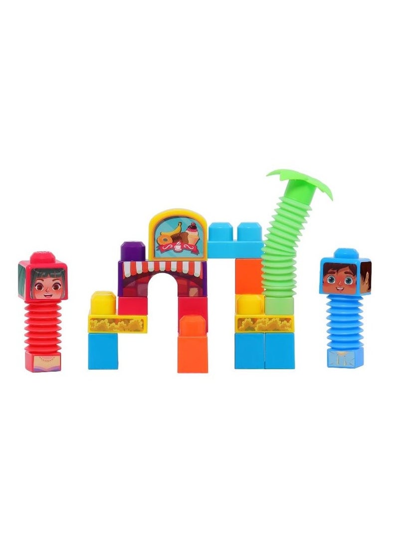 Build Me Up Maxi My Local Market 21 Pieces - 650200 - Image 2