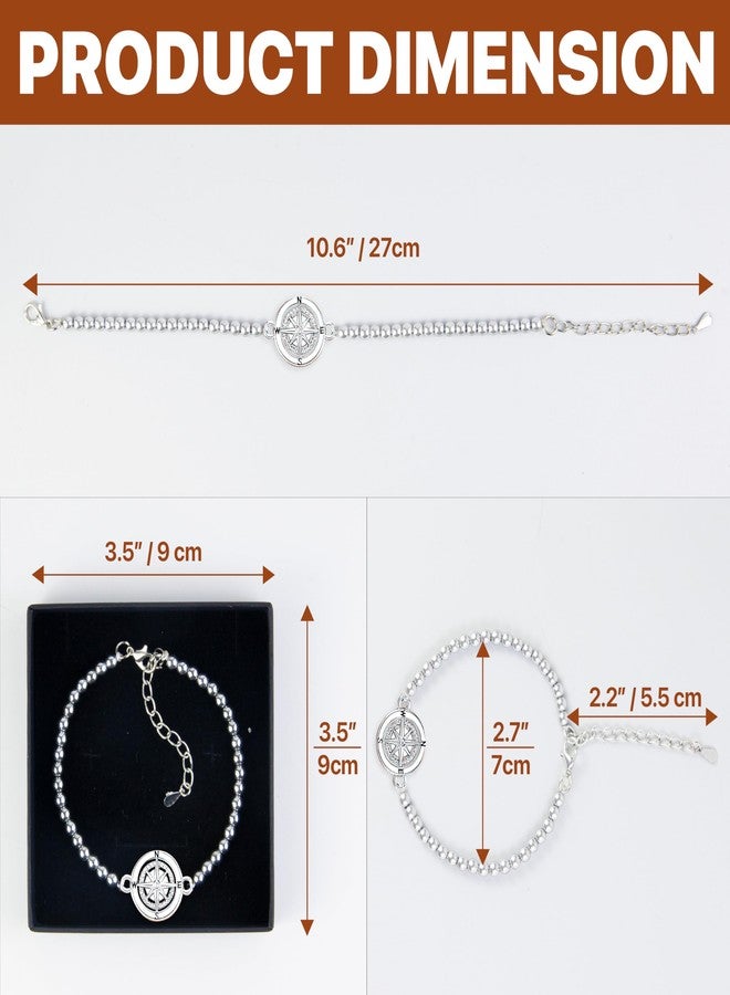 هدايا تقاعد للنساء 2025، سوار البوصلة الذي سنفتقده، هدايا وداع لزميلات العمل، هدية مغادرة زميلة العمل، هدية وداع لزميلة العمل، صديقة، مديرة، معلمة، موظفة - Image 2