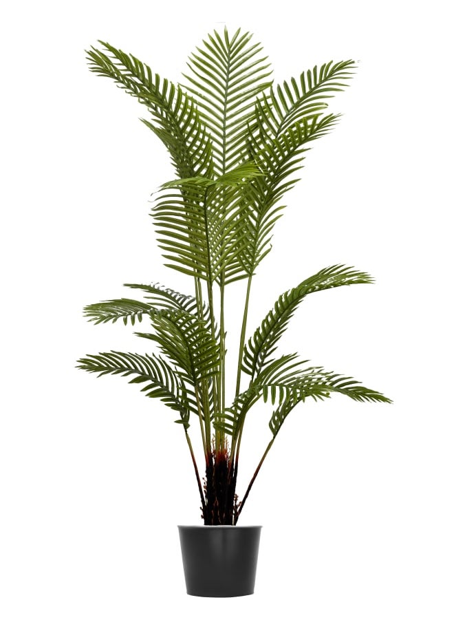 Unique Pots And Plants Areca Brown Velvet Stem Artificial Palm Tree H160CM  - Image 1