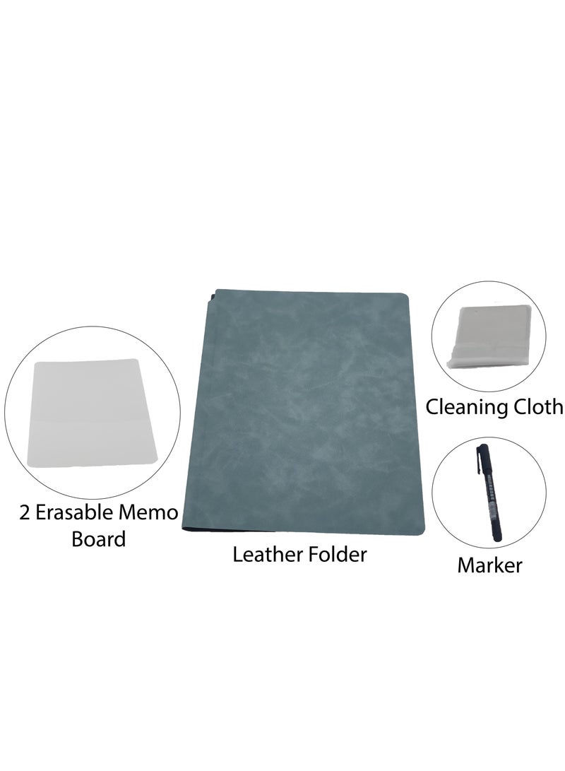 دلس ڈی ایل ایس مجلد جلد فيروزي مع مذكرة أكريليك - Image 4