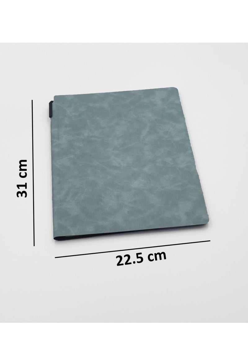 دلس ڈی ایل ایس مجلد جلد فيروزي مع مذكرة أكريليك - Image 3