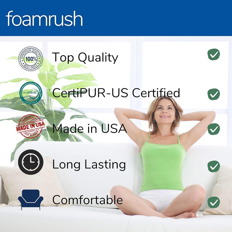 FoamRush 7-Inch Bunk Cooling Gel Memory Foam RV Mattress - Image 3