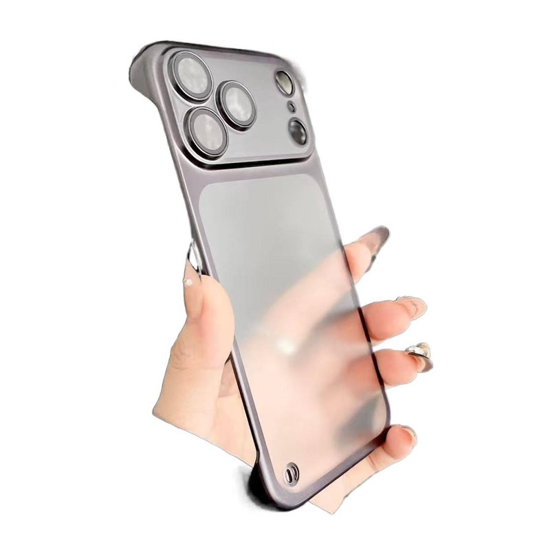 غطاء واقي بPC لـ iPhone 17 / 17 Air / 17 Pro / 17 Pro Max مع حماية عدسة وتصميم بدون إطار مع ملمس غير لامع مع مقاوم للخدش باللون أزرق - Veloris - Image 5
