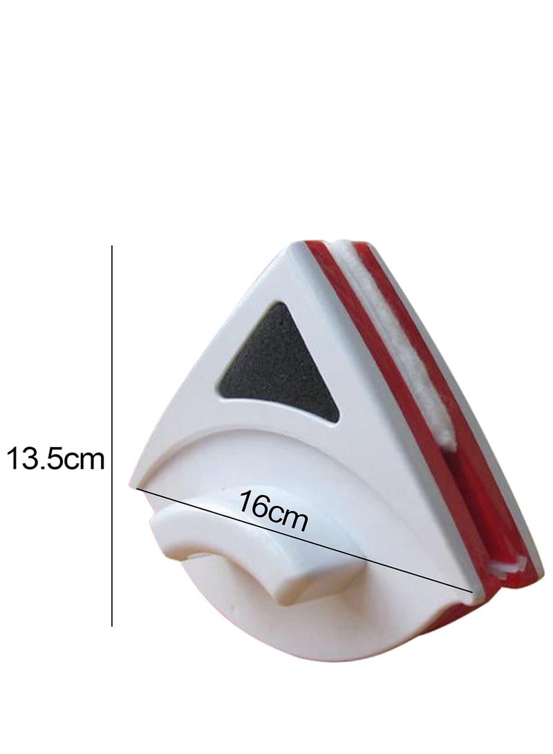 Double-sided magnetic window wiper, very durable for cleaning glass from both sides, high-mounted window and car glass cleaning brush - Image 2