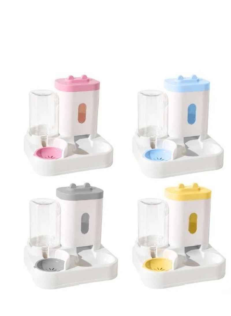 2 in 1 Automatic Pet Feeder ,Cat Feeding Bowl and Water Dispenser, Drinking Bowl - Image 5