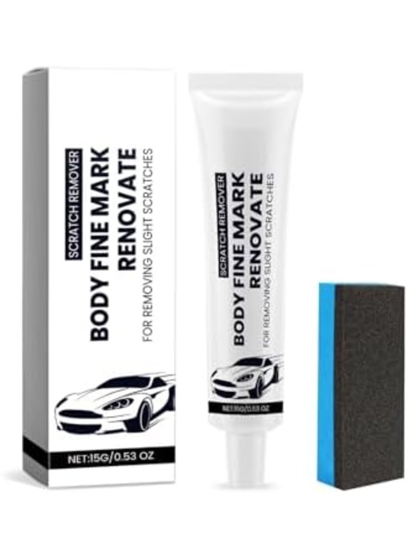 SYOSI Car Scratch Remover Kit - Instant Scratch Repair Paste for Cars, Safe & Effective Polish for Light Scratches, Swirl Marks & Paint Blemishes - Universal for All Paint Colors (1PC) - Image 1