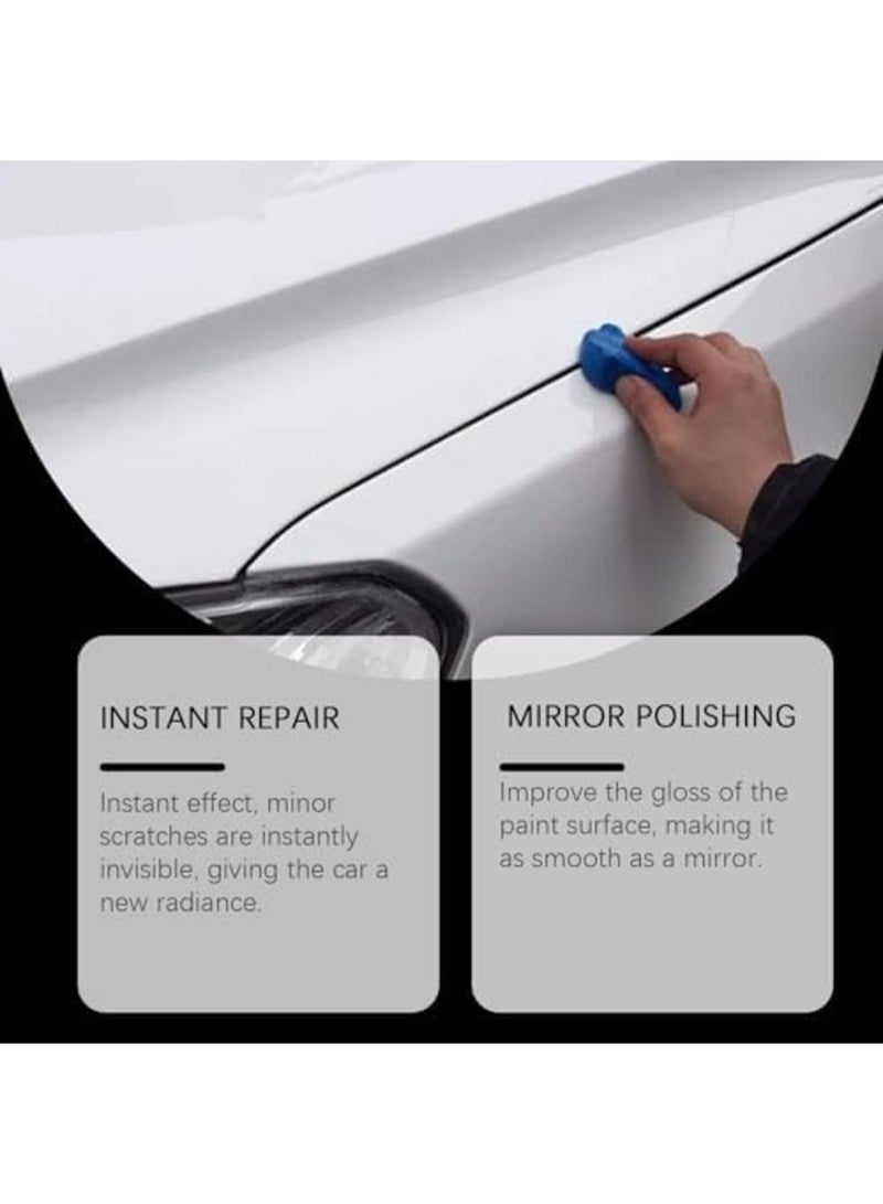 SYOSI Car Scratch Remover Kit - Instant Scratch Repair Paste for Cars, Safe & Effective Polish for Light Scratches, Swirl Marks & Paint Blemishes - Universal for All Paint Colors (1PC) - Image 4
