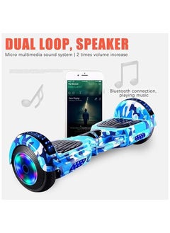 Cool Baby Style Smart Self Balance Power Hoverboard Wheel  Adult Electric Scooters Hoverboard For Kid  With Bluetooth Speakers And Led Lights Wheels with Bag  - Image 3