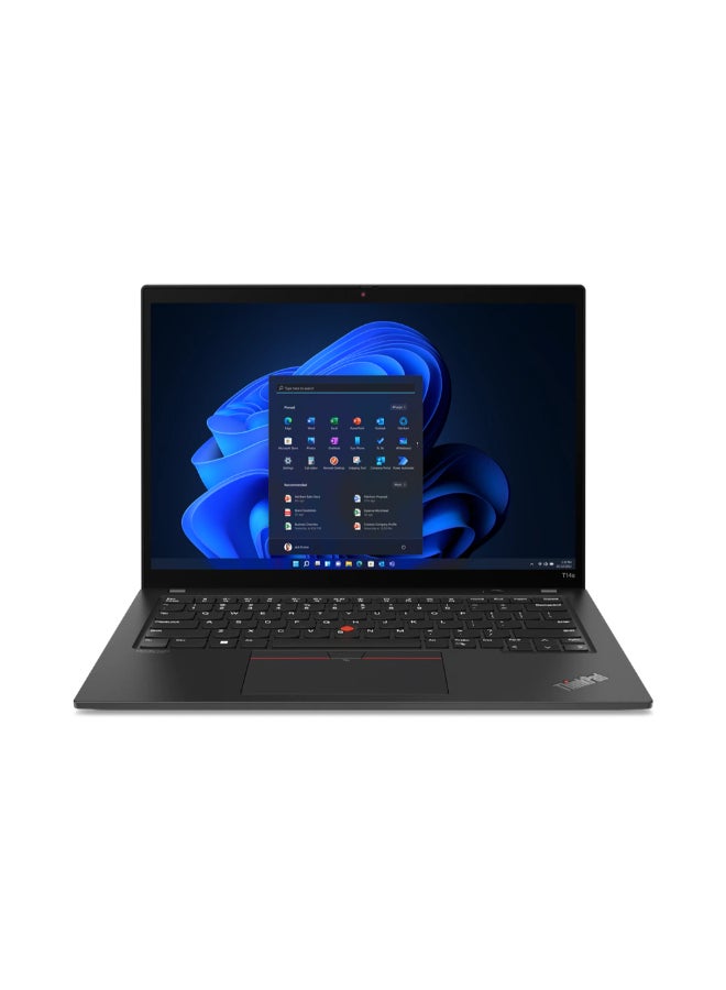 Lenovo ThinkPad T14s Gen 3 Laptop With 14-inch FHD (1920x1080) Display ,Core i7-1255U Processor/16GB RAM DDR5/1TB SSD M.2/Windows 11 Pro/Integrated Intel Iris Xe/ English/Arabic Thunder Black - Image 1