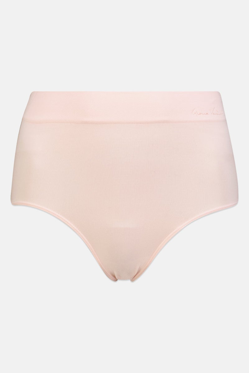 Gloria Vanderbilt Women 3 Pieces Brand Logo Seamless Brief, Multicolor - Image 5