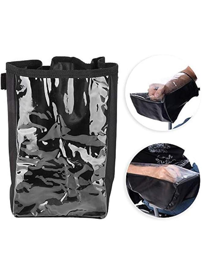 Generic Electric Wheelchair Control Panel Cover, Clear Electric Wheelchair Joystick Rain Cover, Power Controller Waterproof Cover(Black)  - Image 5
