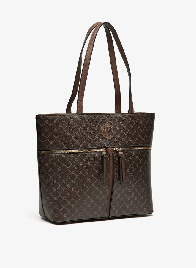 لو كونفورت Women's Shopper Monogram Printed