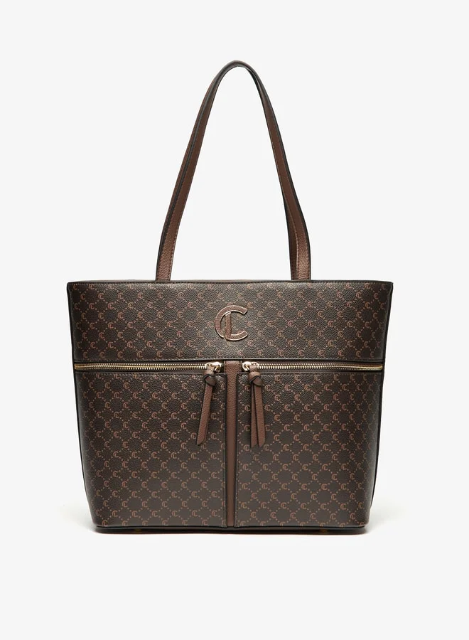 لو كونفورت Women's Shopper Monogram Printed