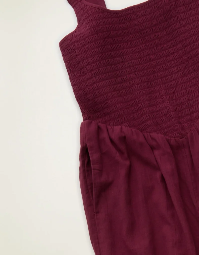 American Eagle  AE Smocked Bella Jumpsuit for Women | Best Price UAE